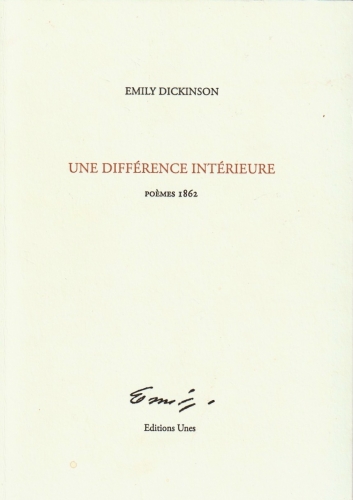 emily dickinsoe, une différence intérieure = recension